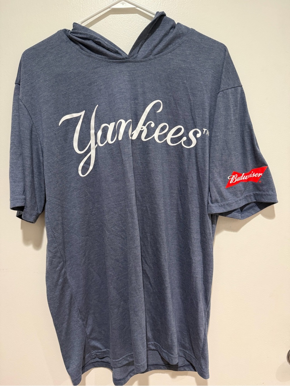 Yankees short sleeve hoodie